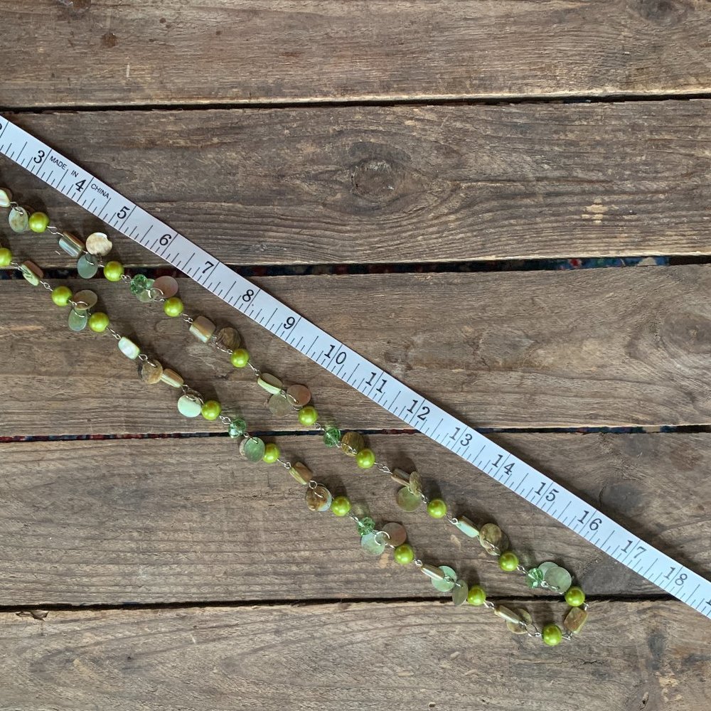 Sparkling Green Necklace - Picture 15 of 16